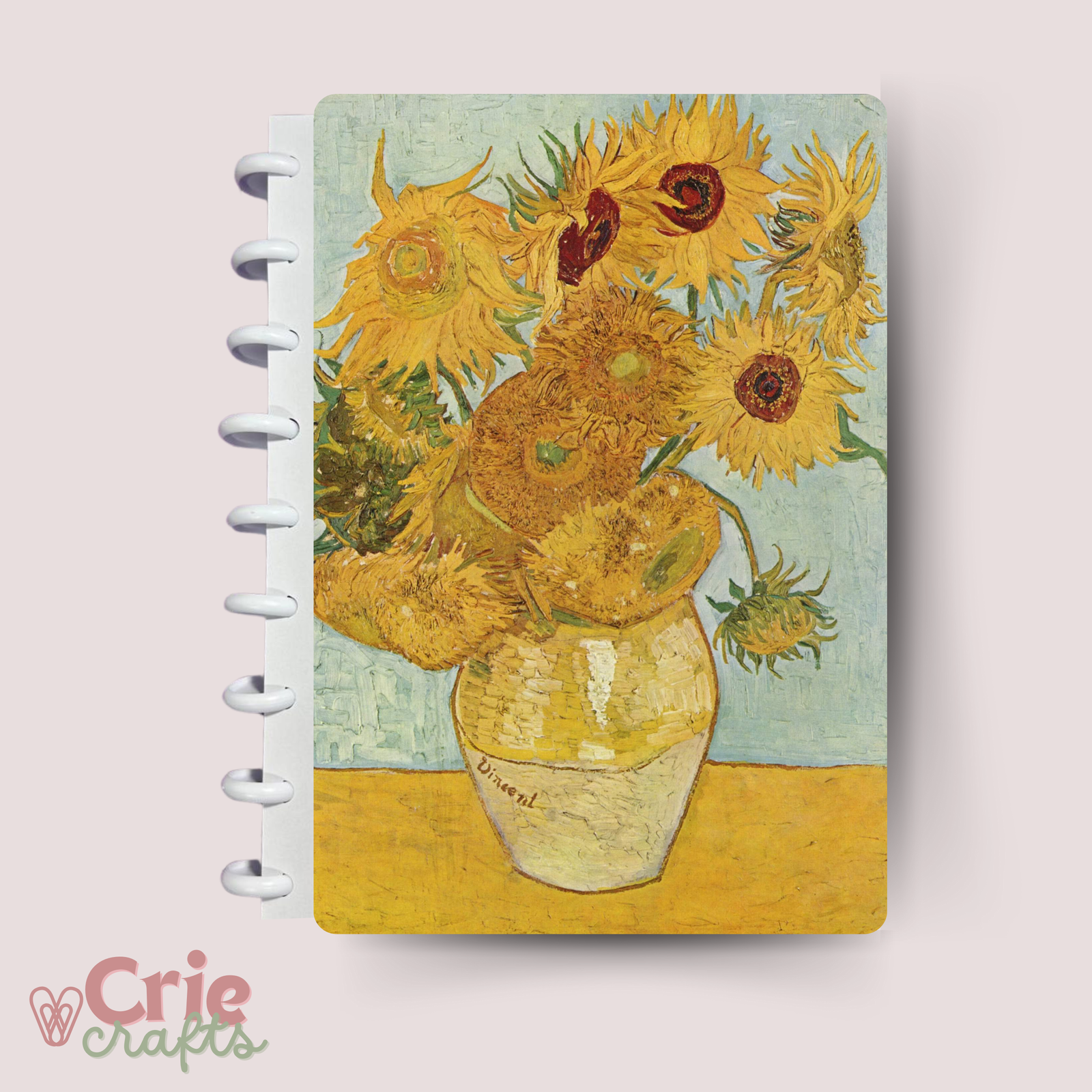 Caderno de discos "Doze Girassóis" - Van Gogh