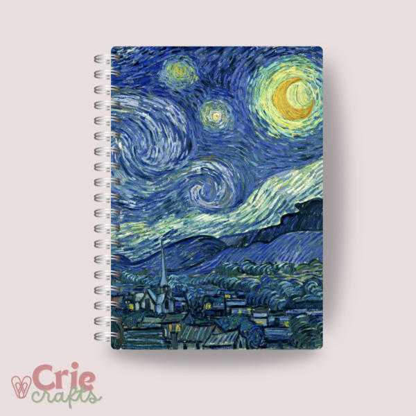 Caderno wire-o Noite Estrelada