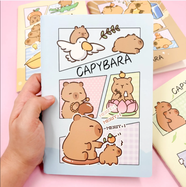 Caderno brochura Capybara Friends - Image 4