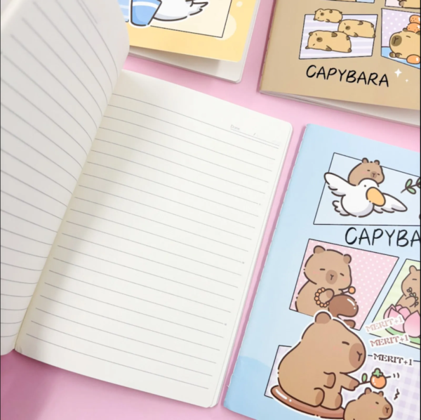 Caderno brochura Capybara Friends - Image 3
